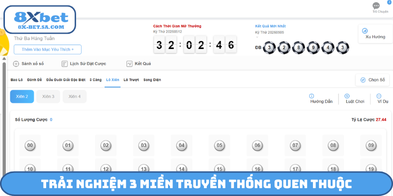 Trải nghiệm 3 miền truyền thống quen thuộc